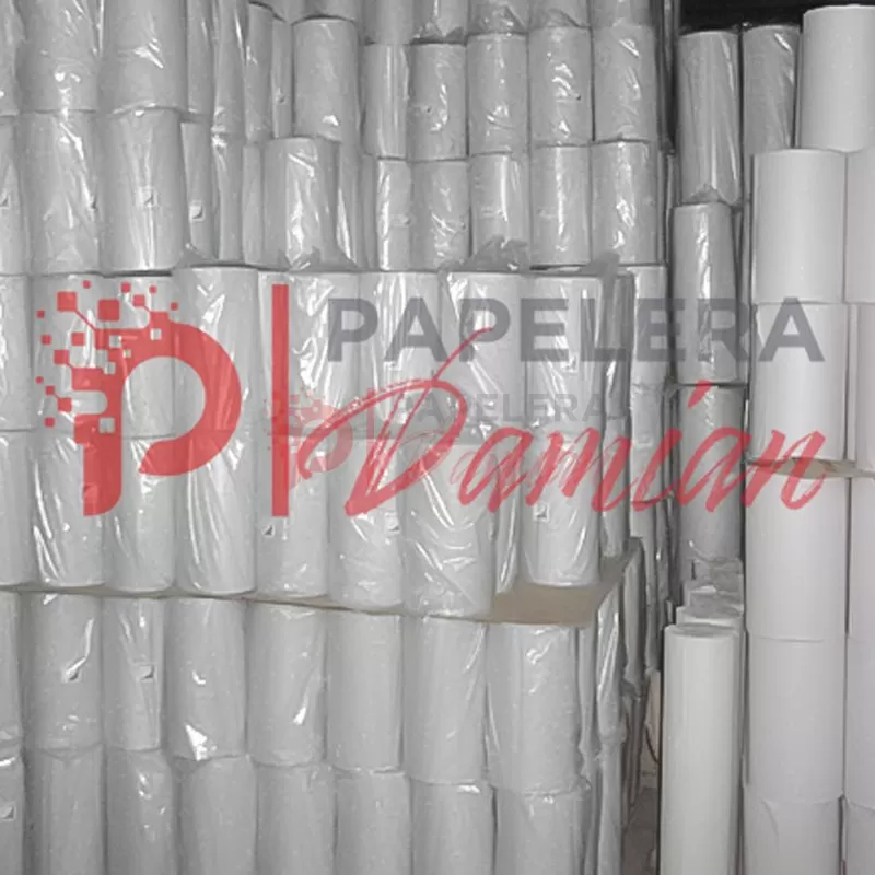 Papel Sulfito Blanco Bobina 40cm 8Kg