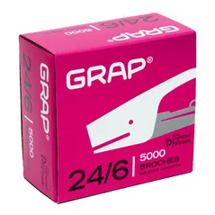 Broches Grap 24/6 caja x5000u
