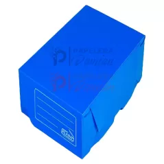 Cajas archivo plasticas oficio 18cm PLANA tapa volcada 716
