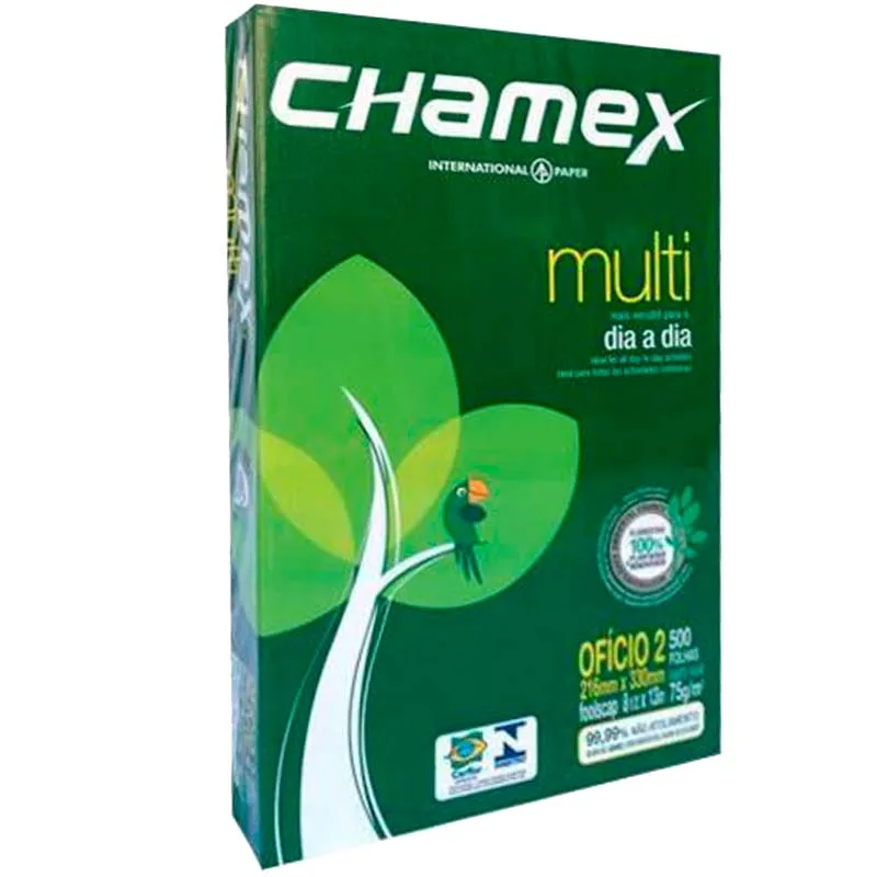 Resma Chamex Oficio papel obra blanco 75gr