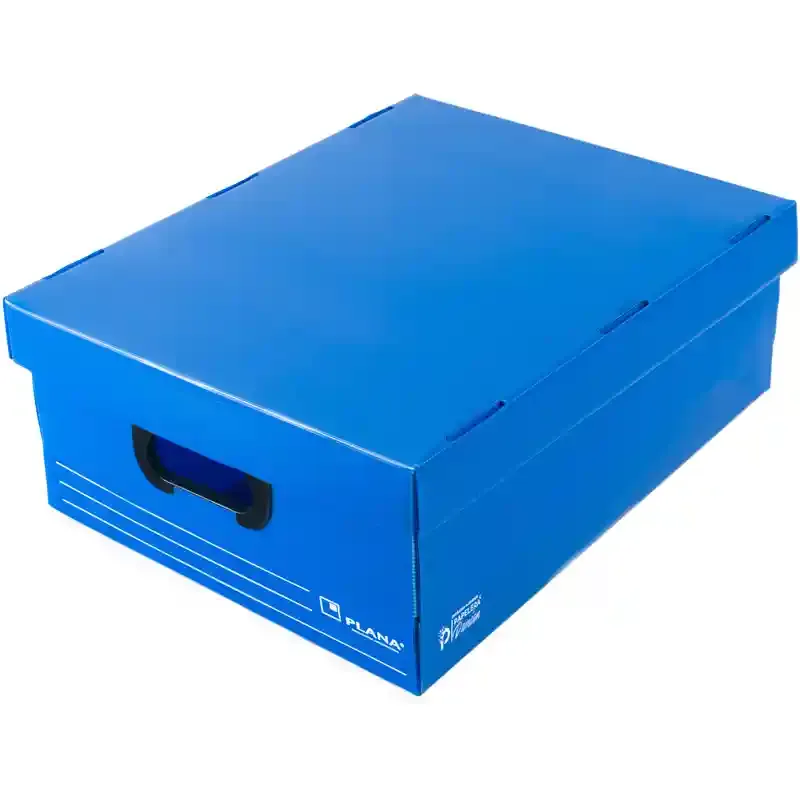 Cajas archivo plasticas grandes 45x35x15cm Plana 801 unidad Organizador