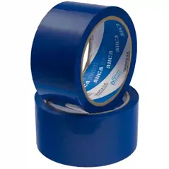 Cinta multipropósito Duct tape Silver tape AUCA 48 mm x 9 metros adhesiva fibrada alta resistencia azul