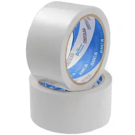 Cinta multipropósito Duct tape Silver tape AUCA 48 mm x 9 metros adhesiva fibrada alta resistencia