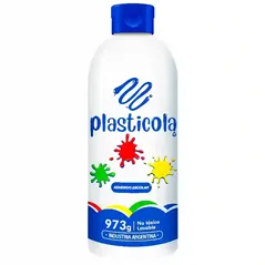 Plasticola blanca 1 litro pegamento adhesivo vinilico