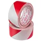 Cinta Demarcatoria roja y blanca PVC Erika 48 mm x 18 metros adhesiva de alta resistencia