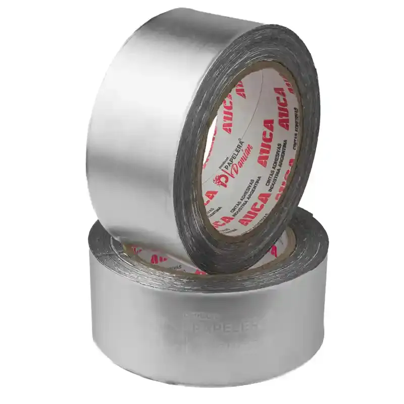 Cinta de Aluminio Autoadhesiva Puro AUCA 48mm 50mt con liner