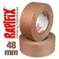 cintas engomadas 48mm Rapifix fibrada reforzada 65 metros