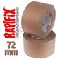 Cinta engomada de papel 72mm fibrada reforzada Rapifix 65 mts