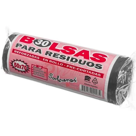 Bolsa Residuo 50x70 Son Buenas rollo 30 uidades