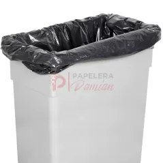 Bolsa Residuo 50x70 reforzada 30µ negras bulto 1500 bolsas rollo x30u