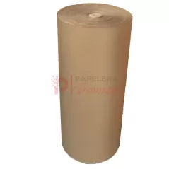 Papel Kraft madera 80gr bobina rollo 40cm 8Kg aprox