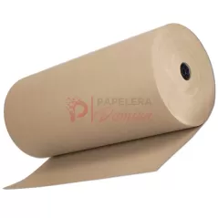 Papel Kraft madera 80gr bobina rollo 40cm 8Kg aprox