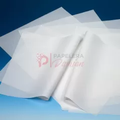 Papel seda blanco 70x100 resma 400 hojas