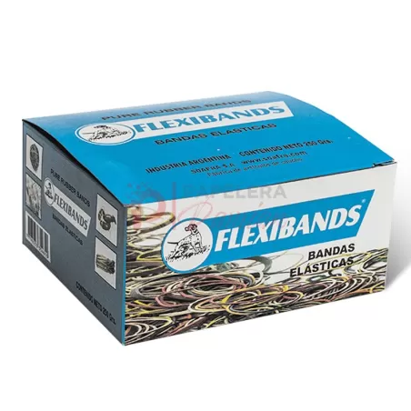 Banditas elasticas Flexibands caja 250gr Nº40