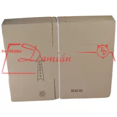 Caja cartón corrugado 50x40x30 pack x 20