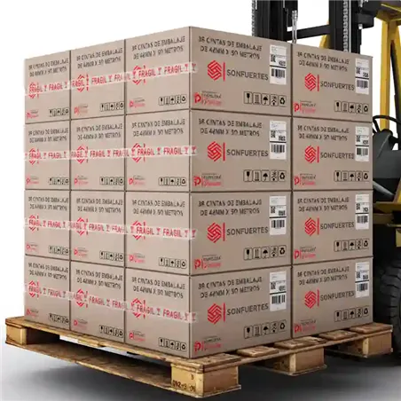 Cinta embalaje Fragil  Pallet 360 rollos