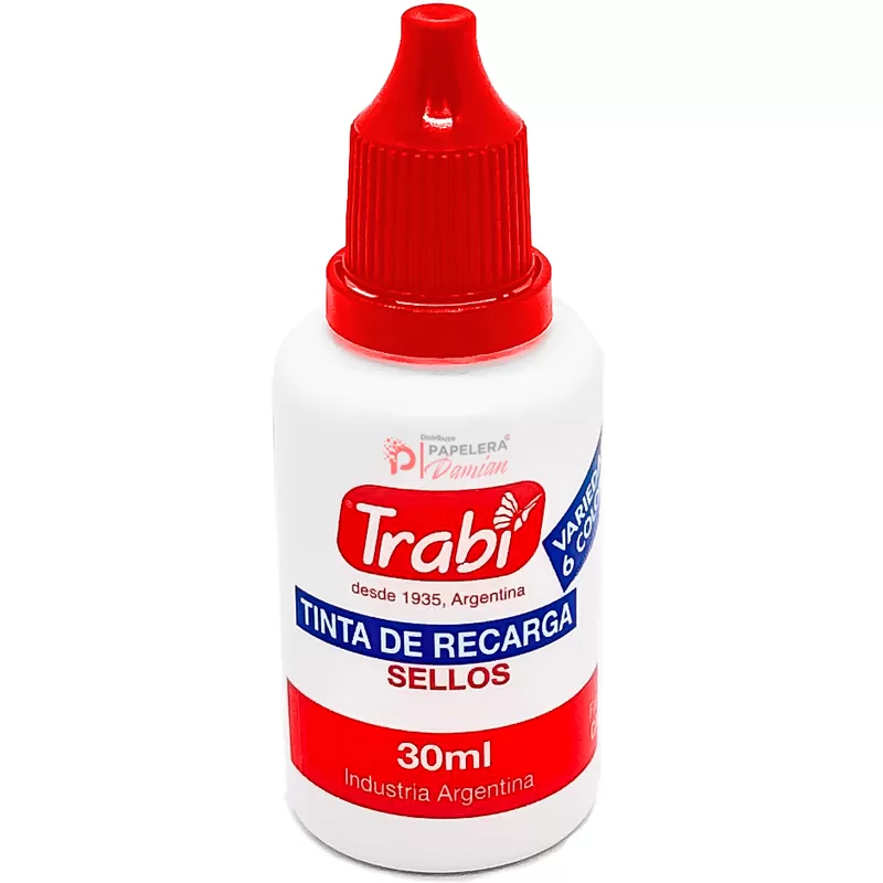 Tinta para sellos Trabi 30ml para almoadhilla